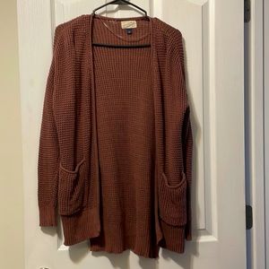 Mauve cardigan